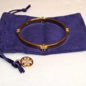 Tory Burch Gold Bangle Bracelet